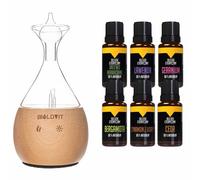 Nébuliseur d'huiles essentielles Bilovit + 6 huiles essentielles