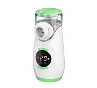 Nébuliseur Portable avec Interface LED Intuitive et Nettoyage Automatique, Nébuliseur Portatif à Mailles pour Verte