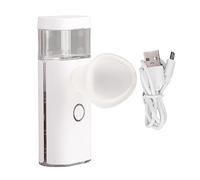 Nébuliseur pour les Yeux, Brumisateur pour les Yeux Portable Blanc, Pulvérisateur pour les Yeux à Atomisation Hydratante de Massage Rechargeable pour Hydrater et éclaircir la Zone des Yeux
