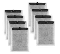 Nebulist Lot de 8 grandes cartouches filtrantes pour aquarium compatibles avec Tetra Whisper Filters IQ 20/30/45/60, Whisper 20i/40i, Whisper PF20/30/40/60