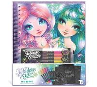 Nebulous Stars – Grand livre à colorier – Pages noires assorties