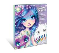 Nebulous Stars 11381 - Kit de coloriage par numéros, Livre de coloriage avec 36 Pages illustrées et 15 feutres Double Face, Cahier de coloriage à colorier, à Broder et à décorer