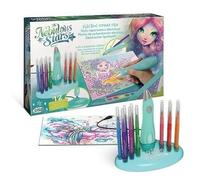 Kit Créatif Stylo Vaporisateur Électrique Nebulous Stars - Grand Coffret Création de Dessin avec Feutres et Peinture - Kit Créatif pour Enfant 7 ans et plus - Activité Loisirs et Manuelle pour Fille