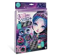 Nebulous Stars Zentangle Black Pages Creative Sketchbook - Eclipsia, Multi, NS11121