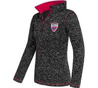 Nebulus Kyle P5226 Pull en polaire pour femme Noir/rose Taille M/38 FBA