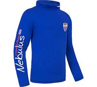 Nebulus Rollkragenpullover Warmer Pull à col roulé Homme, Cobalt, m