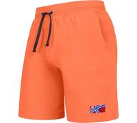 Nebulus Short Taurino, bermuda, short de sport pour homme, Naranja noir, XL