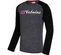 Nebulus T-shirt à manches longues pour homme, Antra chiné, M