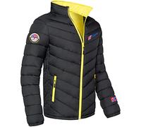 Nebulus Veste d'extérieur chaude Tanno pour homme, veste de transition et d'hiver pratique et polyvalente, Noir , XL