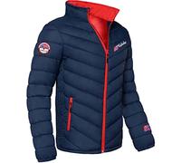 Nebulus Veste d'extérieur chaude Tanno pour homme, veste de transition et d'hiver pratique et polyvalente, bleu marine, M
