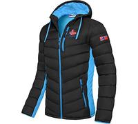 Nebulus Veste pour homme Merik - Veste d'extérieur chaude et pratique et polyvalente - Veste d'hiver et de transition, XL