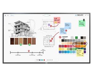 NEC MultiSync M551 Écran plat interactif 139,7 cm (55 ) LCD 500 cd/m² 4K Ultra HD Noir Écran tactile 24/7
