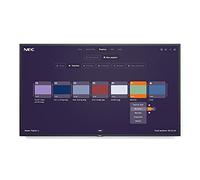 NEC MultiSync MA491-MPi4 Panneau Plat de signalisation numérique 124,5 cm (49") IPS 4K Ultra HD Noir Intégré dans Le processeur