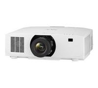 NEC PV710UL-W - Projecteur LCD - 7100 lumens - WUXGA (1920 x 1200) - 16:10 - aucune lentille - LAN - blanc G