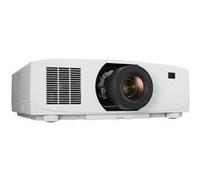 NEC PV800UL-W - Projecteur LCD - 8000 lumens - WUXGA (1920 x 1200) - 16:10 - aucune lentille - LAN - blanc G