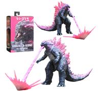 NECA 2024 Godzilla vs Kong : The New Empire Movie Action Figure Burning Godzilla Atomic Breath