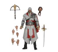 NECA - Assassin's Creed : Brotherhood - Figurine d'action à l'échelle de 17,8 cm - Ezio Auditore dans une boîte à fenêtre