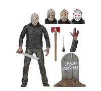 NECA Figurine articulée Jason (Viernes 13) avec accessoires Multicolore