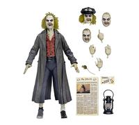 NECA Figurine Beetlejuice Ultimate (Tour Guide The Bio-Exorcist) 18 cm articulée, accessoires inclus