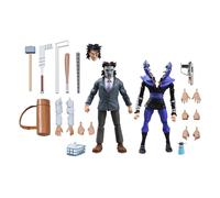 NECA – Figurines d'action Casey Jones et Soldat 18 cm – Pack de 2