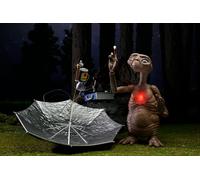 NECA E. T.40th Anniversaire de Luxe E. T. Avec LED Coffre 17.8cm Echelle Chiffre