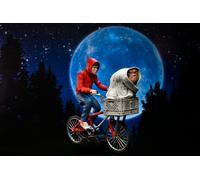 NECA E. T.40TH Anniversaire Elliot Et E. T. À Bicyclette Ultime 17.8cm Figurine