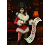 NECA - Figurine Elvira, Maîtresse of The Dark - Clothed Very Scary Xmas - 20 cm