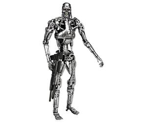 NECA Endosquelette de Terminator - Figurine Classique dans Une boîte à fenêtre - 18 cm