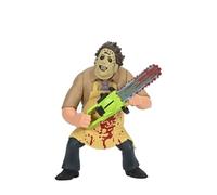 NECA Figurine articulée Bloody Leatherface 15 cm