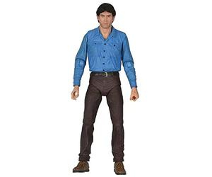 NECA Figurine d'action Evil Dead Ultimate Ash 40th Anniversary en Plastique, Emballage Cadeau.