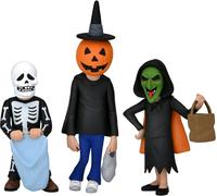 NECA Halloween III Toony Terrors Pack de 3 figurines Trick or Treaters 15 cm NECA04485