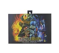 NECA Pack de 2 figurines articulées Iron Maiden Future Past World Tour 18 cm