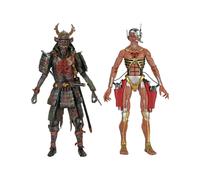 NECA Pack de 2 figurines articulées Iron Maiden Future Past World Tour 18 cm