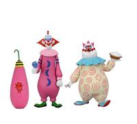 Neca Killer Klowns from Outer Space Pack 2 Figurines Toony Terrors Slim & Chubby 15 cm