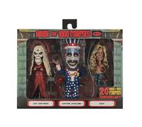 NECA La Maison des Mille Morts Pack 3 Figurines Petite Grosse Tête 15 cm