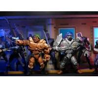 NECA Les Tortues Ninja - Pack 2 Figurines Tragg & Grannitor 18 cm