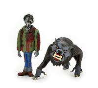 NECA NEC0NC04898 Lot de 2 Figurines de Loup-Garou américain à Londres Toony Terrors 6