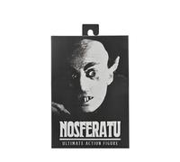 NECA Nosferatu - Figurine d'action à l'échelle de 17,8 cm - Compte ultime Orlok (noir et blanc)