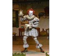 NECA Officiel - IT : Welcome to Derry - Ultimate Bob Gray as Pennywise Figurine d'action 17,8 cm