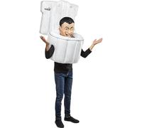 NECA Skibidi Costume gonflable pour enfants pour fête à thème amusante et unique et Halloween, taille unique
