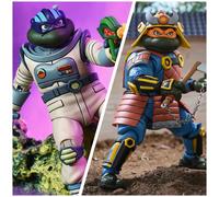NECA - Space Adventure Donatello & Samurai Adventure Michelangelo - TMNT Car
