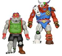 NECA- TMNT Lot de 2 Sacs à poussière Motif Dessin animé Statues, 81893, Multicolore, 18 cm