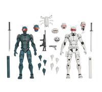 NECA – Pack de 2 figurines Les Tortues Ninja (The Last Ronin) Synja Robots 18 cm