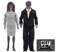 NECA They Live Aliens 8 Pouce Retro Clothed Action Figure 2 Pack John Carpenter