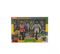 NECA Tortues Ninja Samouraï Aventure Michelangelo & Espace Donatello 2 Paquet