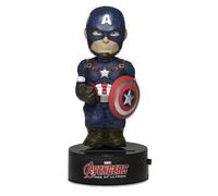 NECA U.S.A Avengers Figurine Capitaine America 16cm Body Knocker Bobble