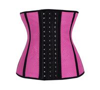 Necalisi corset Femme Gaine Amincissante rose Corset Serre Taille Body Sculptant pour Ventre Plat Waist Trainer XS