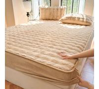 Necalisi Drap Housse Flanelle 120 x 200 cm pour Matelas de 20-30 cm Vert | Linge de lit chaude et moelleuse au toucher cachemire Microfibre Douces, pour lit 1 Personne douces et respirant