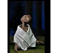 Necaonline Figurine Articulée ET L’Extra-Terrestre avec Couverture Blanche 40e Anniversaire du Film Culte de Steven Spielberg