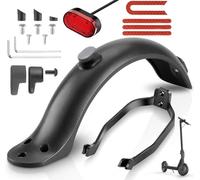 NECBAOA Garde Boue pour Trottinette Electrique Xiaomi M365/M365 Pro avec Support Métallique, Outils et Visserie, Amortisseurs de Vibration en Silicone, Accessoire pour Electric Scooter